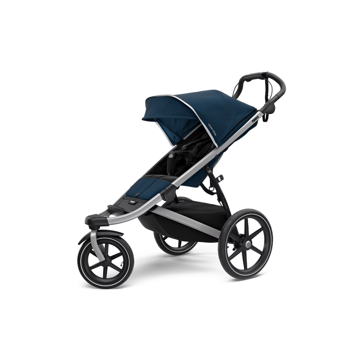 Blue jogging outlet stroller